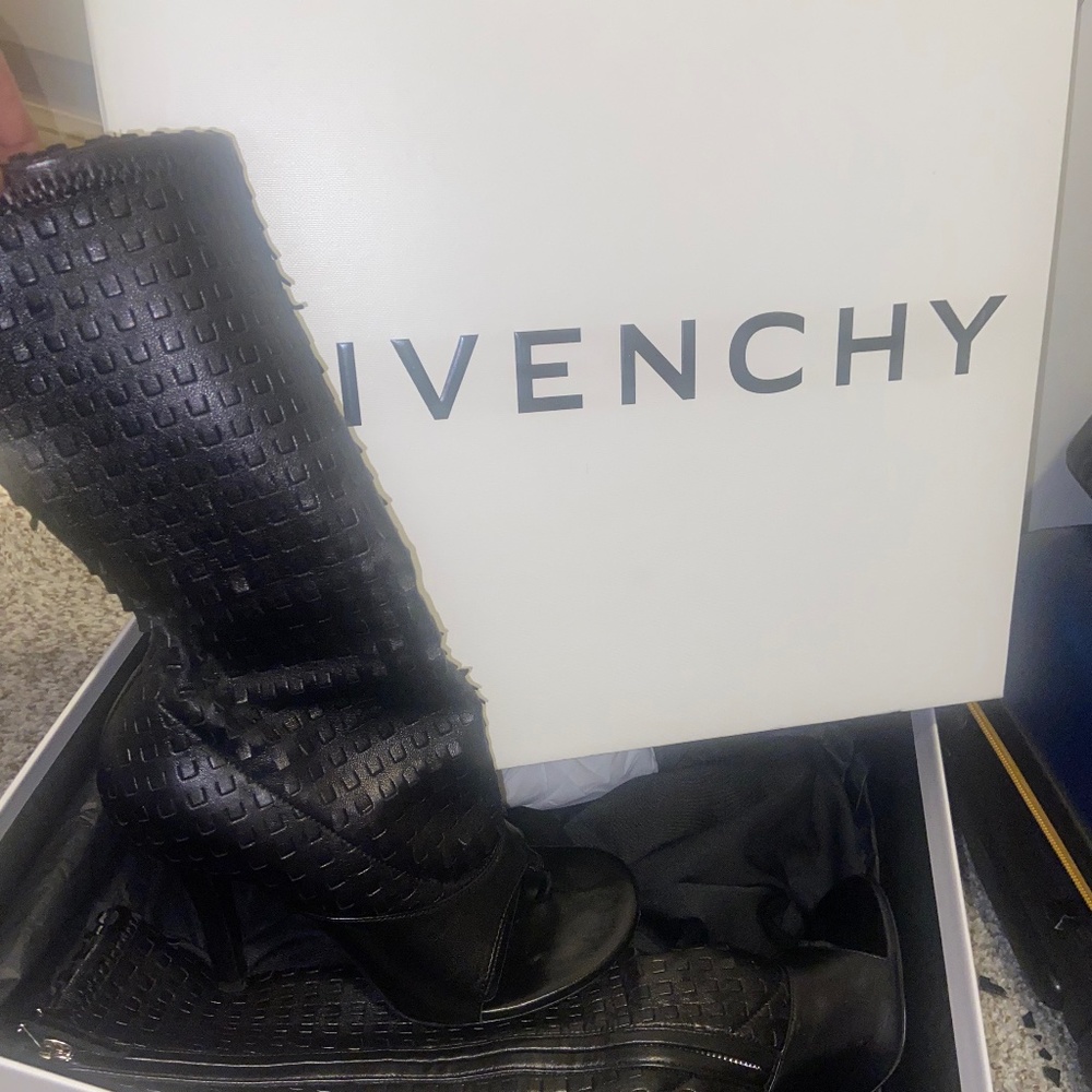 Givenchy Look Book Boots Black 37.5